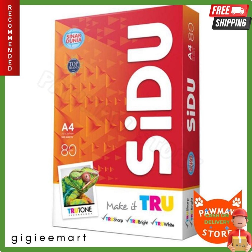 

Kertas Hvs A4 80 Gram Sinar Dunia ( Rim ) Diskon