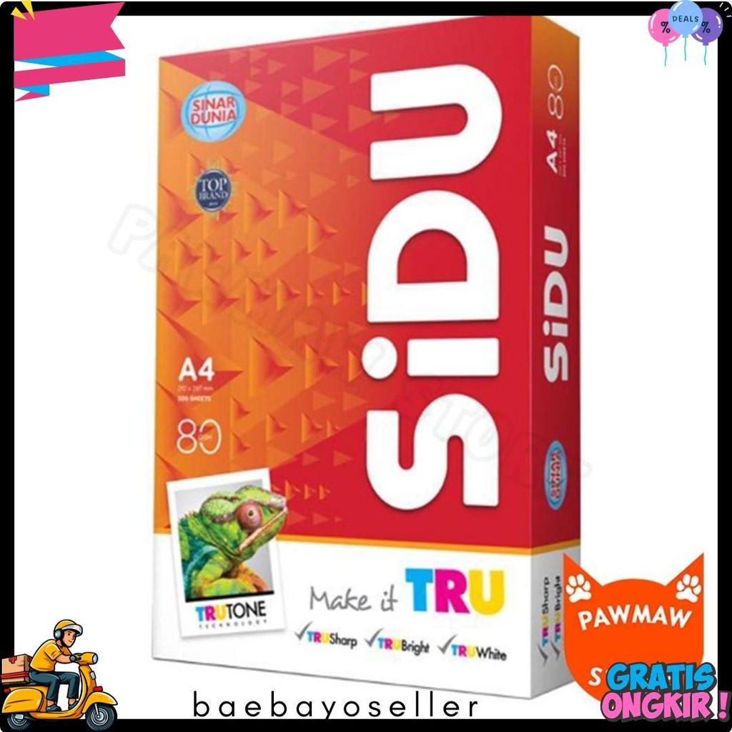 

Kertas Hvs A4 80 Gram Sinar Dunia ( Rim ) Diskon Setengah Harga