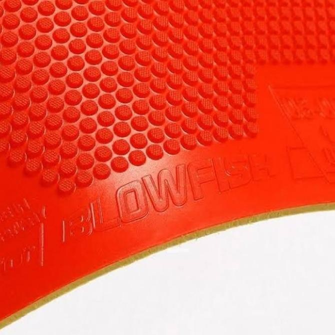 Karet Bintik Serang Pendek Pingpong Tenis Meja Andro Blowfish Original