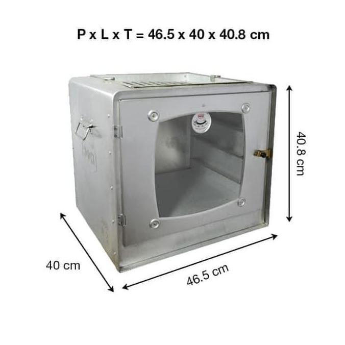 Hock Oven Alumunium No. 2 | Oven Tangkring Kompor Putaran Hawa / Arang
