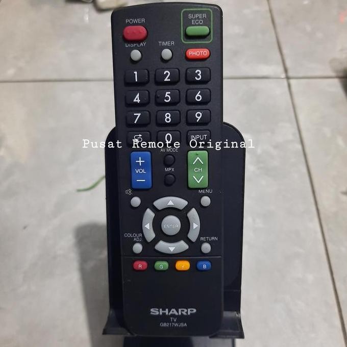 REMOTE REMOT TV SHARP LED LCD GB217WJSA ORIGINAL ASLI