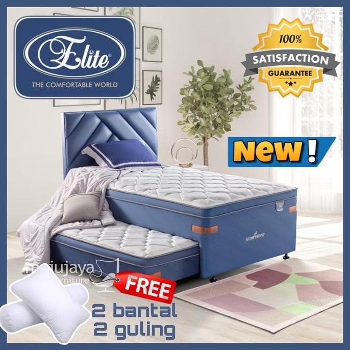 Kasur Springbed 2in1 Elite Latex Simphony / Kasur Latex atas bawah
