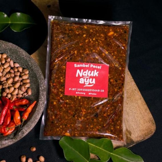 

Bumbu Pecel Kacang Madiun Nduk Ayu Berat 500 Gram Halal