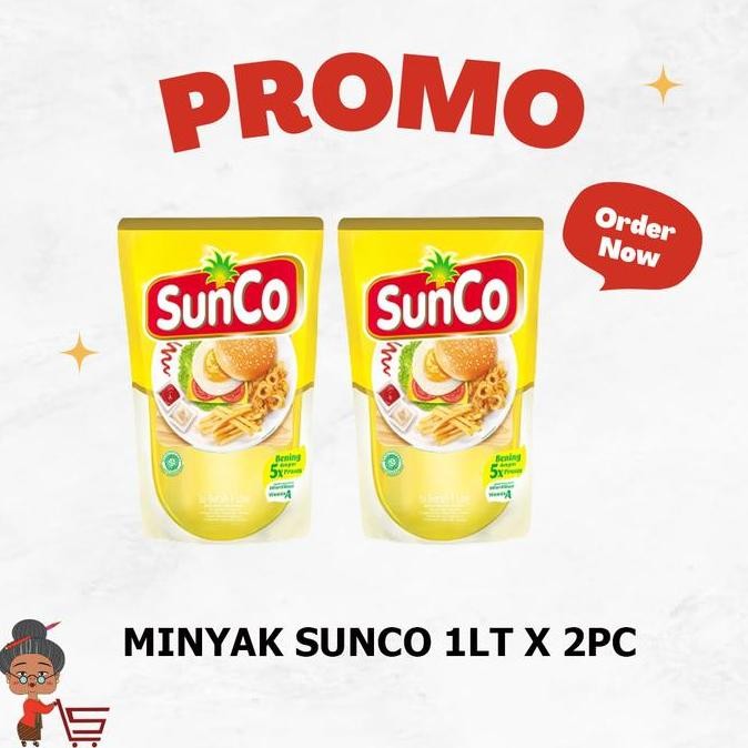 

MINYAK GORENG SUNCO 1LT X 2PC / SUNCO 2PC / SUNCO