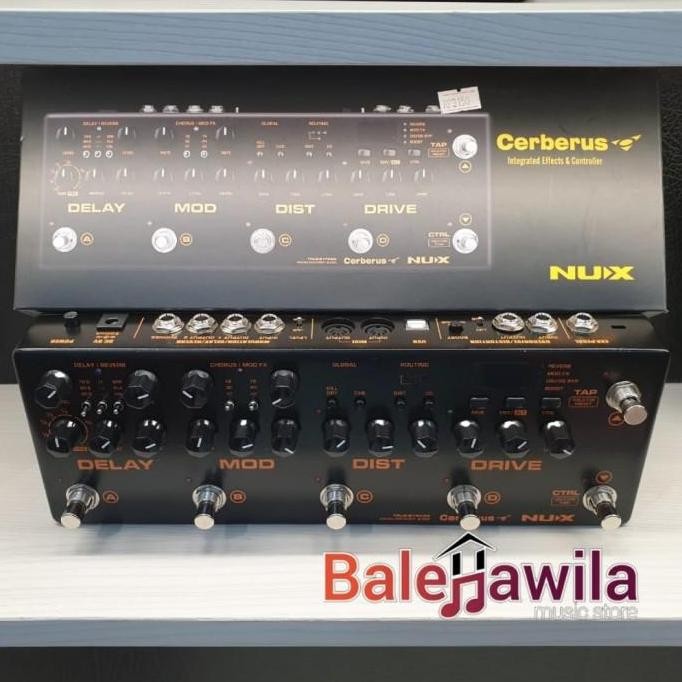 Efek Gitar Nux Cerberus Effect Guitar Nux Cerberus Nme3 Nme 3 Original