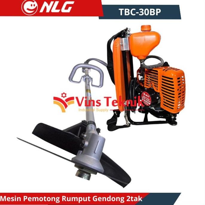 NLG TBC-30BP Brush Cutter Machine Mesin Pemotong Rumput Gendong 2tak