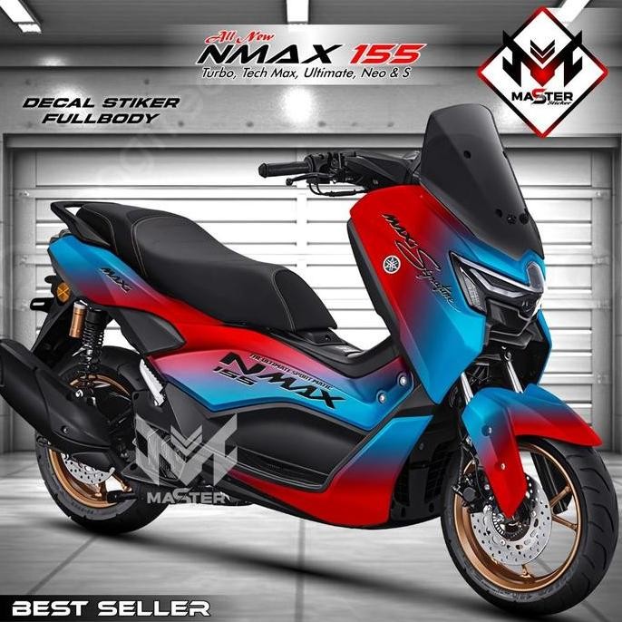 Stiker Decal Nmax Turbo 2024 Full Body Dekal Sticker Setiker New Nmax Neo Turbo 2025 Fullbody Motor 