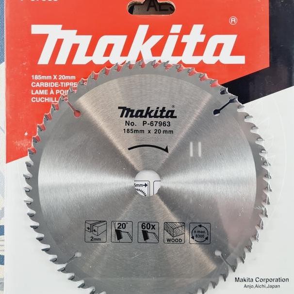 Makita Mata Gergaji Kayu 7 Inch 60T Circular Saw Blade