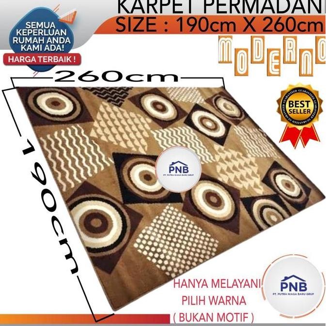 Karpet Lokal Moderno 190x 260 cm