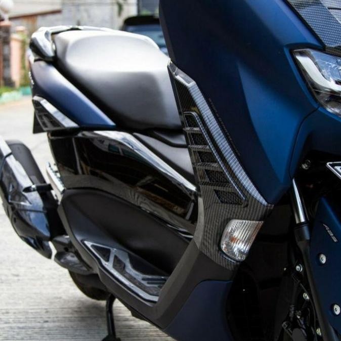 Aksesoris Cover Body Tebeng Samping Full Carbon Variasi Motor Nmax New