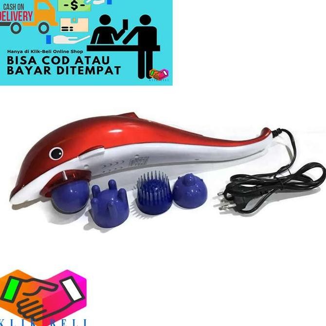 Original KBM Dolphin Infrared Massager Alat Pijat Elektrik Terapi Otot Shopee
