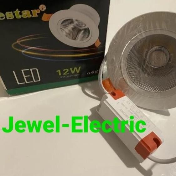 Lm Lampu Downlight Cob 12Watt/12W Lampu Downlight Sorot Spotlight Yestar