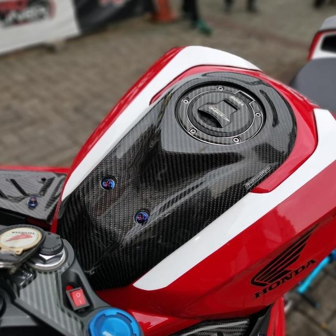 Carbonstar : Carbon Upper Tank Cover CBR 250RR - tutup tangki CBR250RR