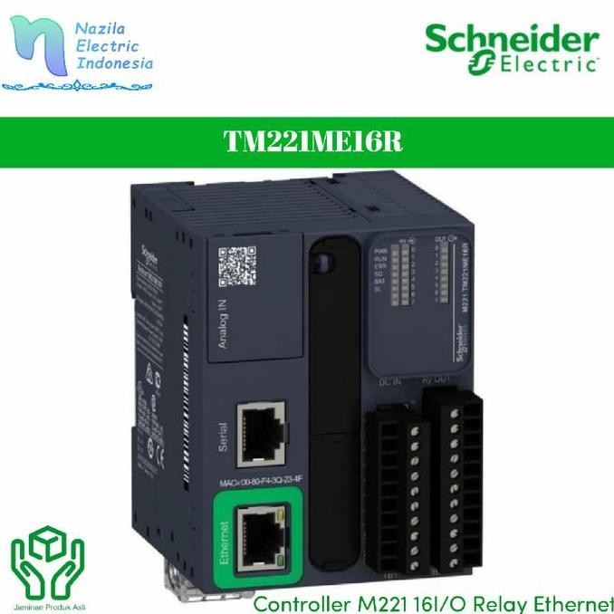 Schneider Modicon TM221ME16R PLC M221 16 I/O Ethernet TM221 Original
