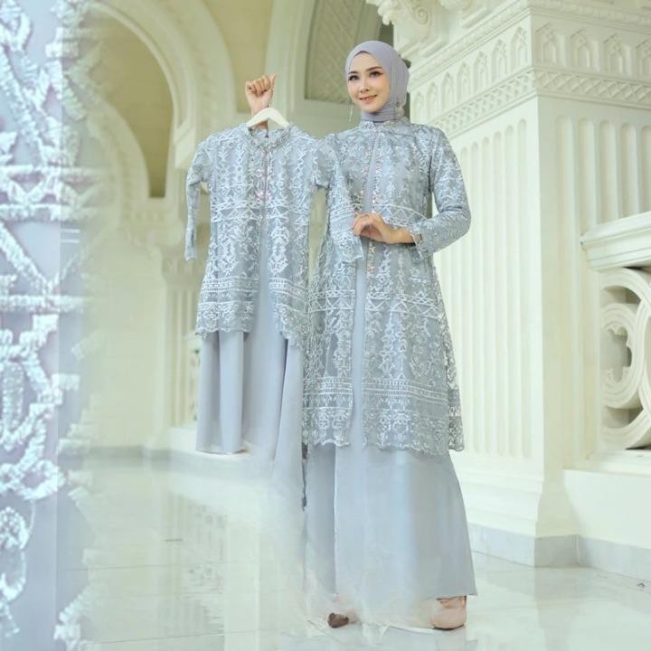Bsh Baju Couple Ibu Anak Perempuan Kekinian Yasmin Couple Bo M L Xl Xxl Xxxl Bahan Ceruty Babydoll G