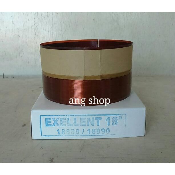 Spul / Spool / Spol Speaker 18" Excellent By Capton Original Dan Terpercaya