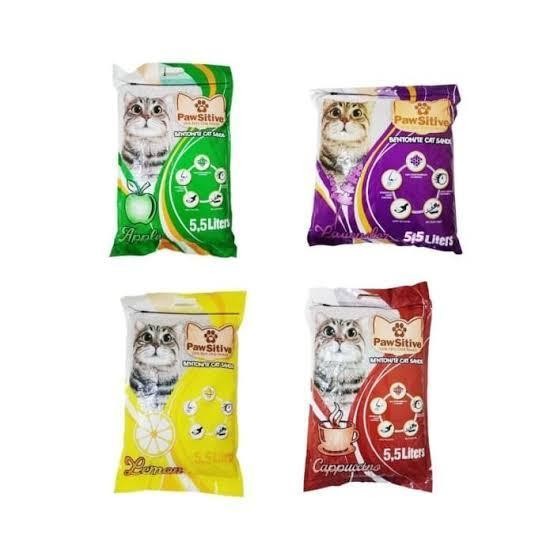 IS pasir kucing pawsitive 5.5L