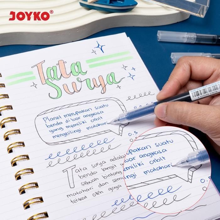 

WSS Roller Pen Gel Pulpen Rol Joyko RRP-360 0.5 mm