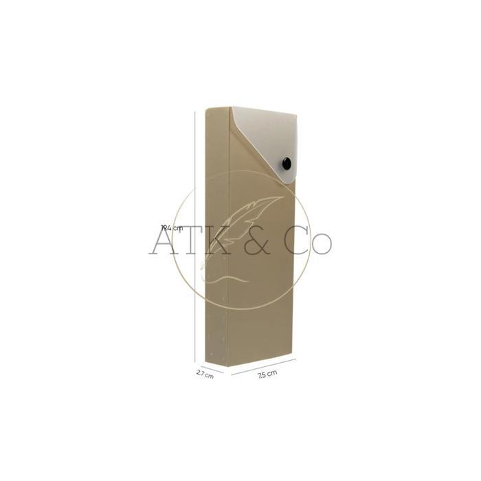 

WSS Kotak Tempat Pensil Alat Tulis Joyko PC-0719PL-38 Natural Color Pencil Case