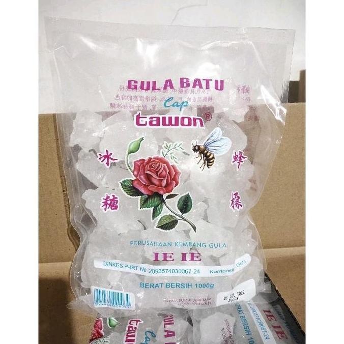 

Gula batu IEIE 1000 gram gula batu manis