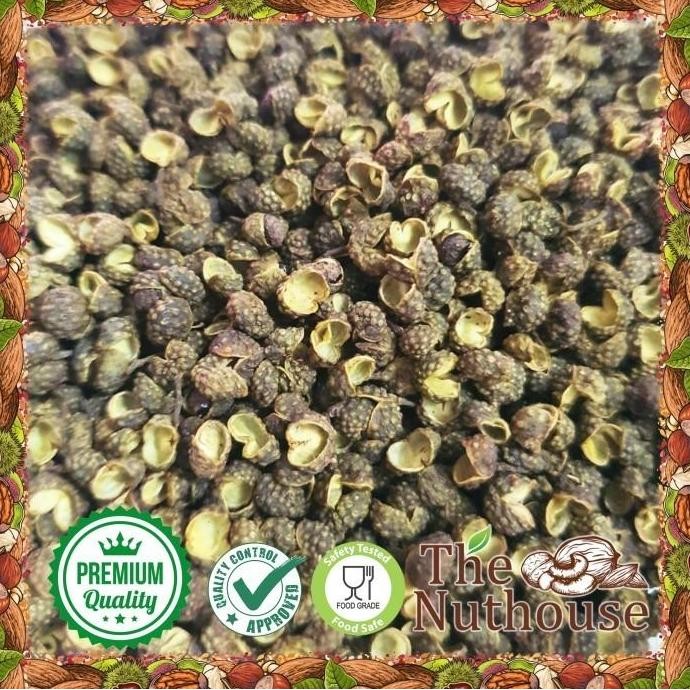 

100gr Green Sichuan Peppercorn / Lada Hijau / Mala Hua Jiao