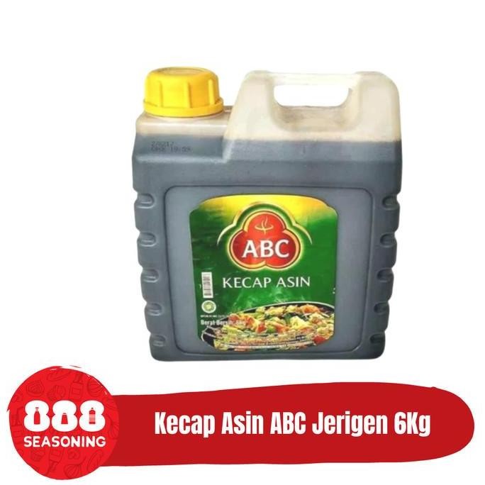 

KECAP ASIN ABC JERIGEN 6Kg 888Seasoning
