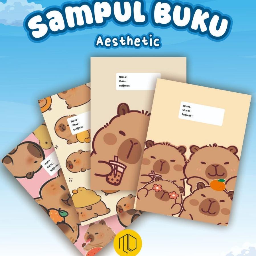 

Sampul Buku Aesthetic Isi 10 Pcs Sampul Buku Motif Capibara Kapibara Sampul Buku Estetik Sampul Buku Sampul Buku Aesthetic Custom Sampul Buku Tulis Sidu Campuss Bboss Sampul Buku Lucu Sampul Buku Book Cover A5B5 Book Cover