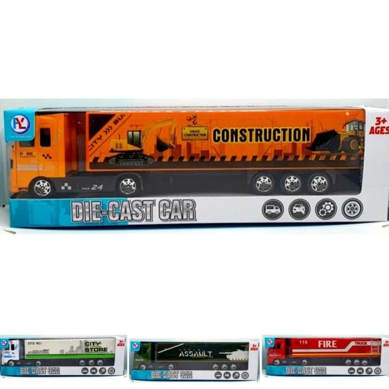 Sd-5 Diecast Truck Container Miniatur Truck Container Box