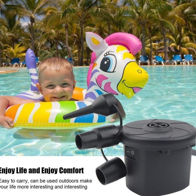 Original Pompa Angin Listrik Elektrik XG668A - Pompa Balon, Gym Ball, Pelampung