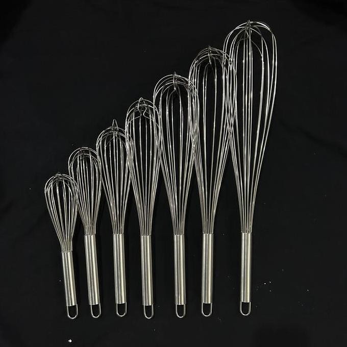 Pengocok Telur Mixer Ballon Whisk Stainless Besar Premium Adonan Kue