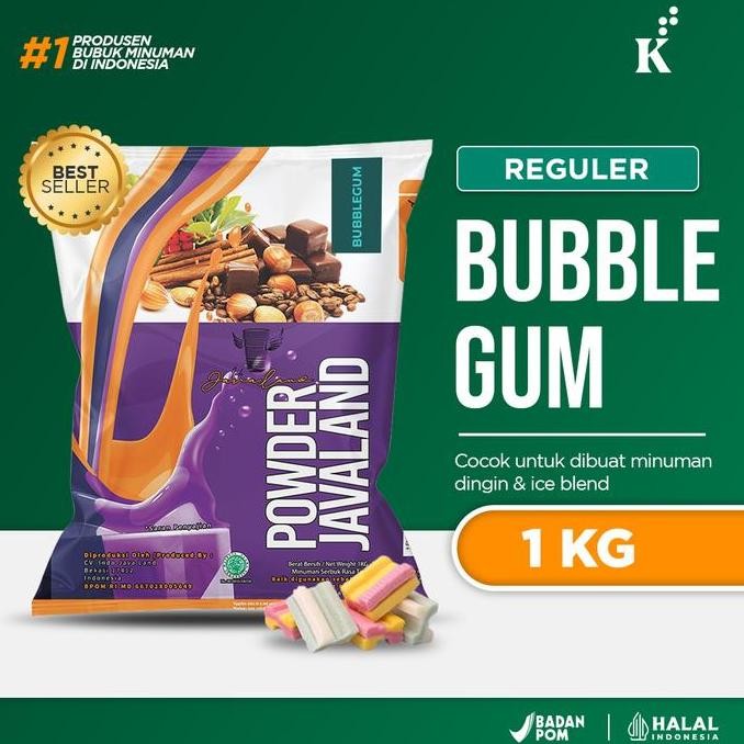 

Baru Javaland Bubuk Minuman Rasa Permen Karet 1Kg - Bubblegum Powder Drink Untuk Es Dingin & Ice Blend