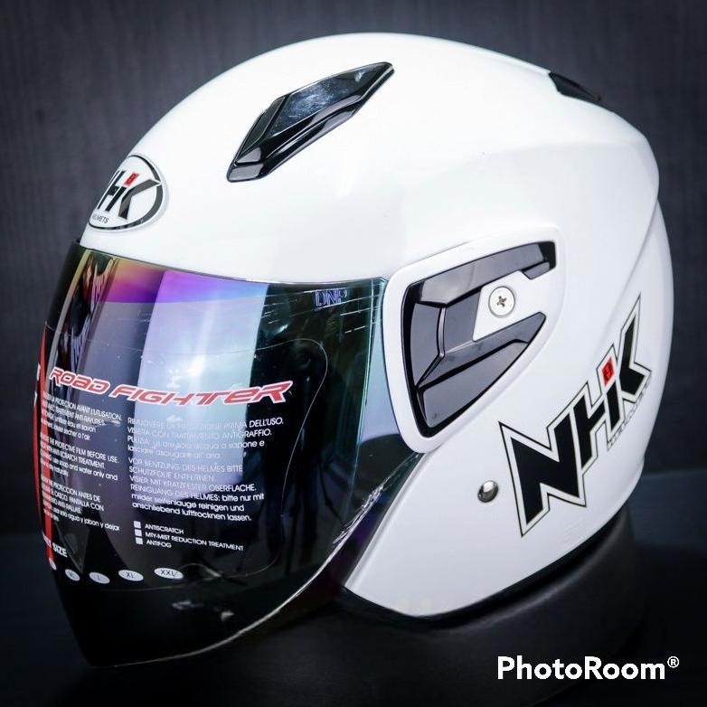 Helm Nhk R7 Solid Black Doff- Helm Nhk R7 Original 100%