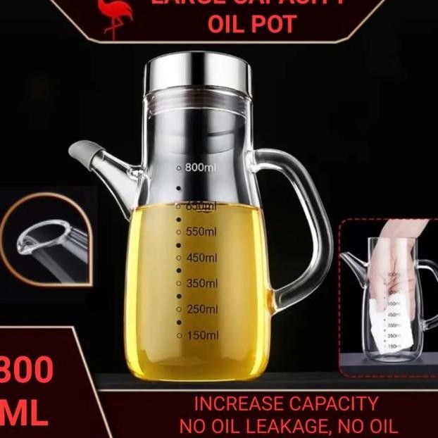 

Ssgp Glass Oil Soy Sauce Bottle Botol Minyak Kecap Kaca Borosilikat