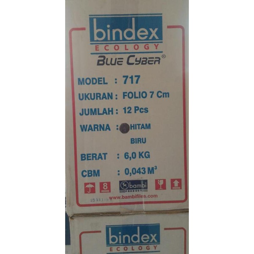 

Ordner Bindex Blue Cyber Folio(717)