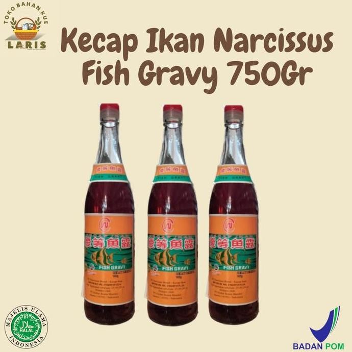 

Narcissus Kecap Ikan (Fish Gravy) 750Gr