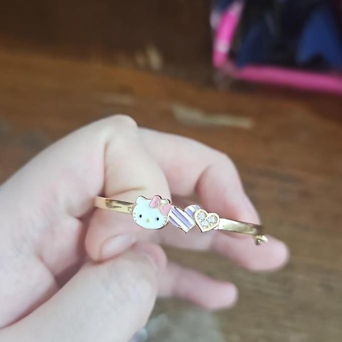 KHUSUS GOSEND Bangle gelang anak bayi 4 cm 4cm gelang bulat 375 sanrio ubs my melody