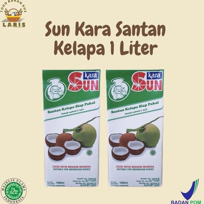 

Sun Kara Santan Kelapa 1 Liter
