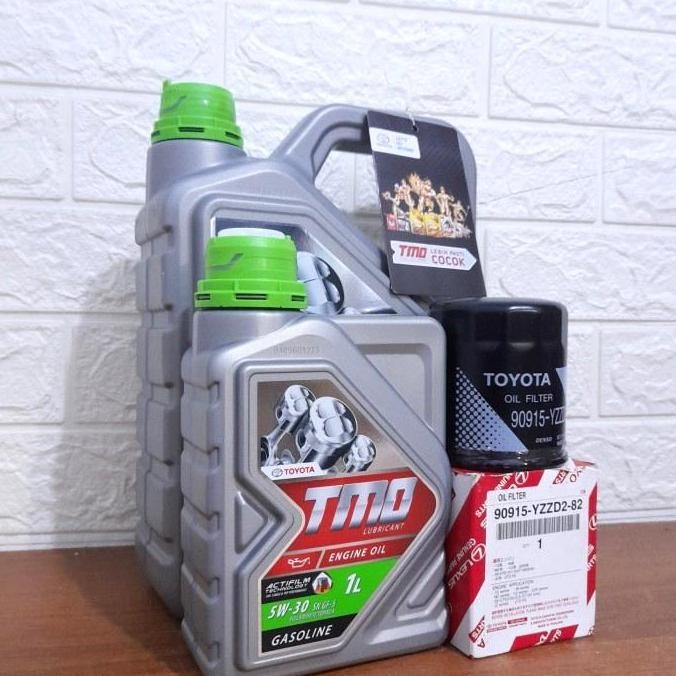 Special Promo Paket Oli Tmo 5W-30 Bensin+Filter Oli Innova Fortuner Srz Vrz Original