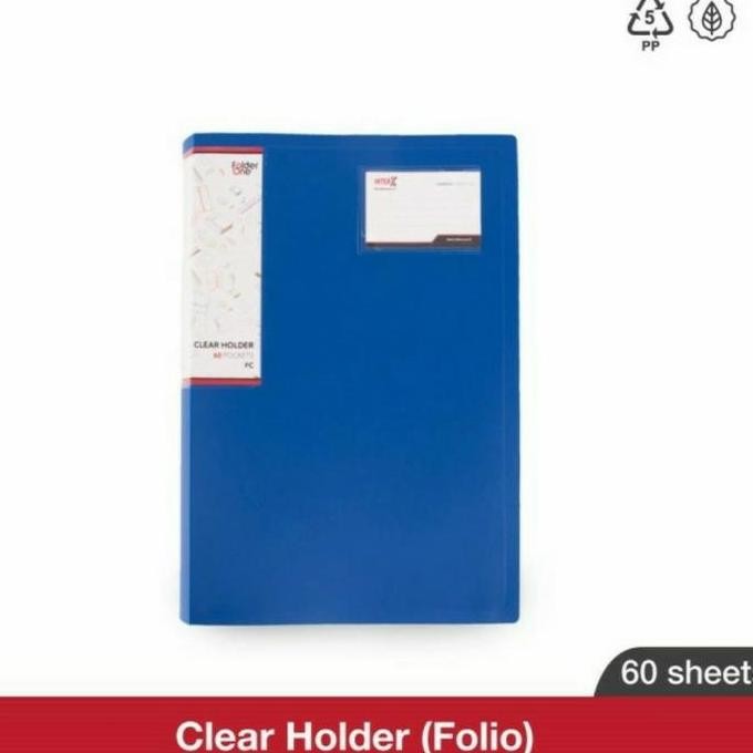 

Original Clear Holder Document Keeper Folder One 60 Pocket Folio