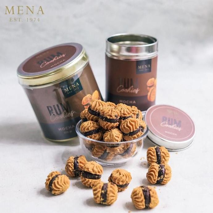 

RUM COOKIES - MOCHA (Medium) by Mena Cookies