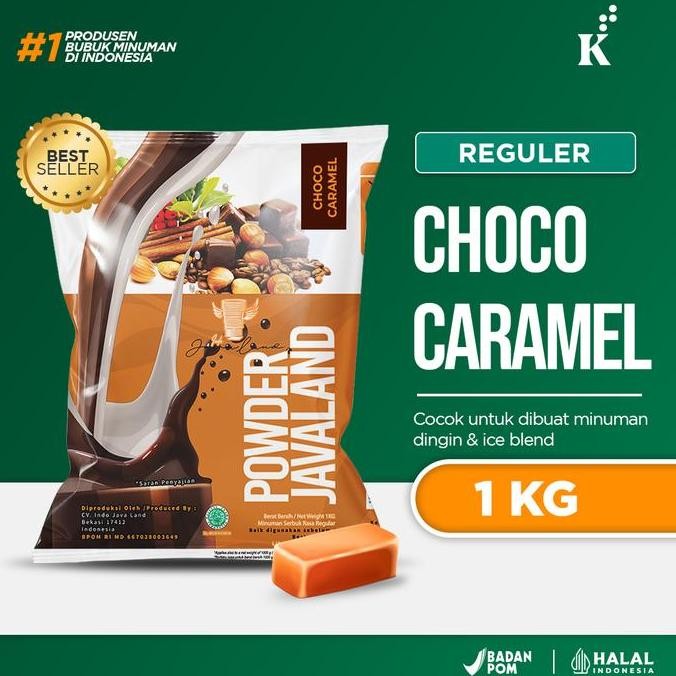 

Baru Javaland Choco Caramel Powder Drink 1Kg - Bubuk Minuman Coklat Karamel Reguler Ice Blend