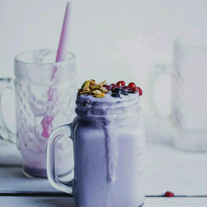 

Baru Taro Milk Smoothies Powder Drink 1Kg - Bubuk Minuman Rasa Talas Ubi Ungu Premium