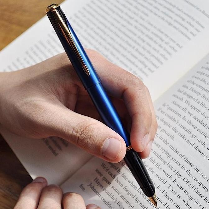 

Parker Inflection Limited Edition Tranquil Blue Fountain Pen Kualitas Terbaik Harga Termurah