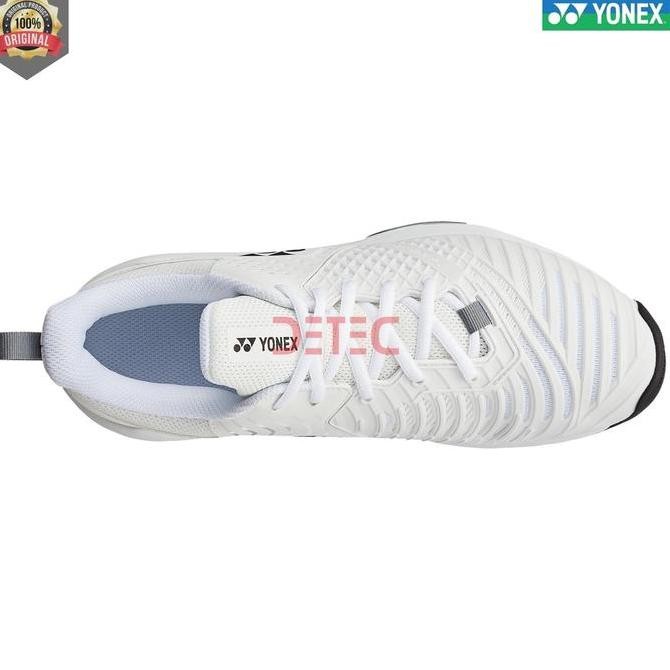 YONEX POWER CUSHION SONICAGE 3 WIDE SEPATU TENIS - WHITE BLACK