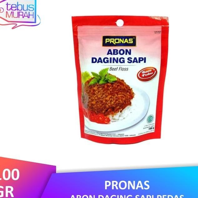 

Pronas Abon Daging Sapi Pedas 100 Gr