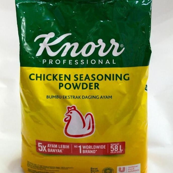 

knorr chiken seasoning powder/bumbu rasa ayam (classic taste ) 1kg Food Masakan
