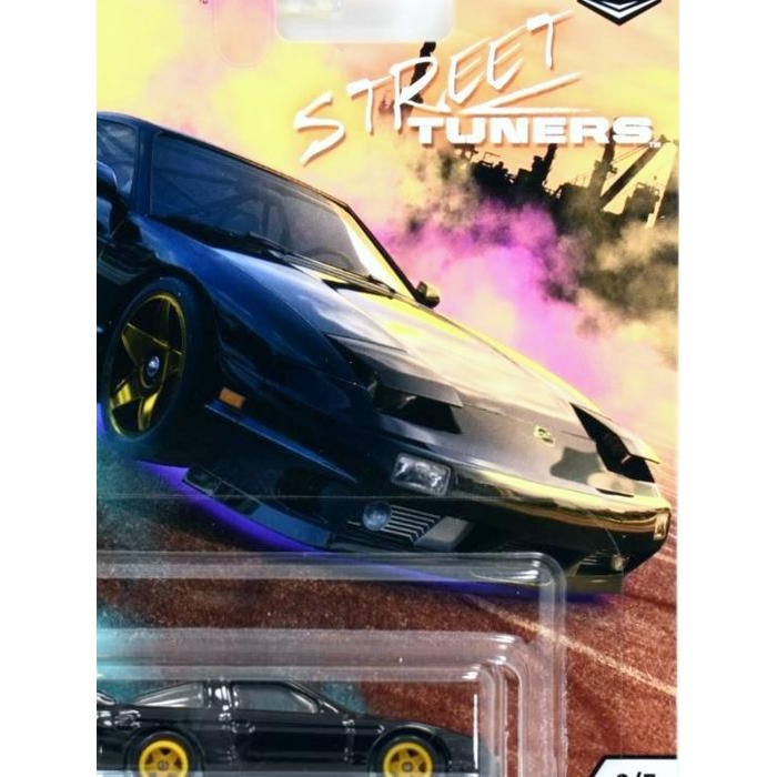 Hot Wheels Premium Street Tuners 96 Nissan 180 SX Type X ban karet
