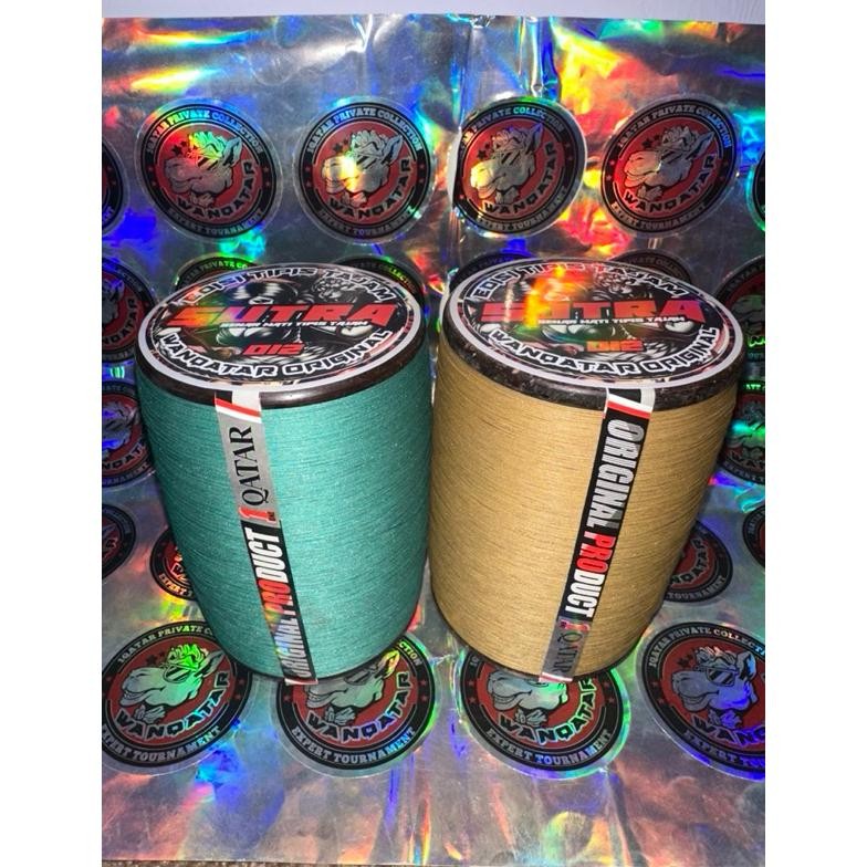 sr-32 [MATOT TERKECIL 012] Gelasan Senar Mati MATOT 012 SUTRA by 1QATAR 8000yard sangat kecil dan ta