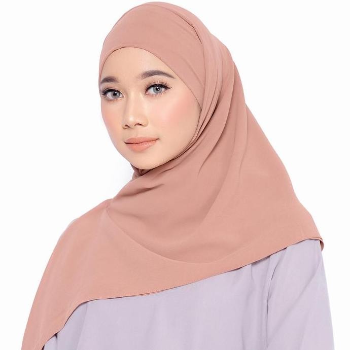 ZM ZASKIA MECCA - AZEL MOCCA HIJAB INSTAN SEGI EMPAT