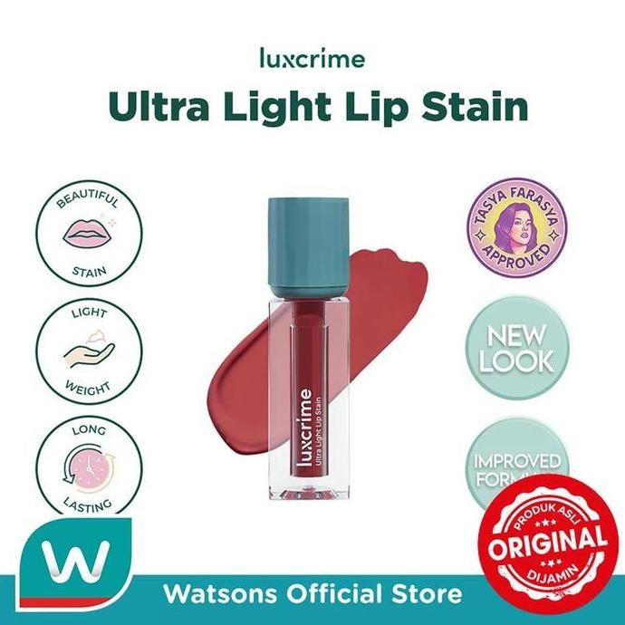 LUXCRIME Luxcrime Ultra Light Lip Stain Rose Sand